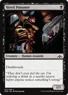 Hired Poisoner (Guilds of Ravnica) Near Mint Foil