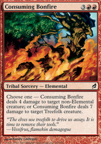 Consuming Bonfire (Lorwyn) Near Mint