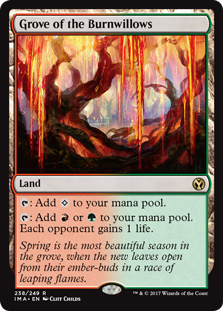Grove of the Burnwillows (Iconic Masters) Near Mint