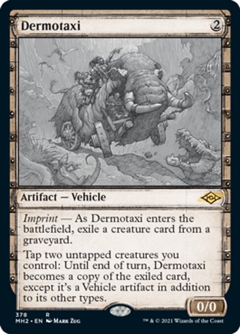 Dermotaxi (Showcase) (Modern Horizons 2) Near Mint Foil