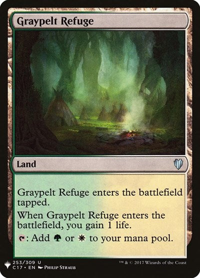Graypelt Refuge (Mystery Booster) Near Mint