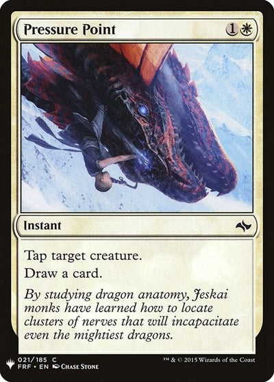 Pressure Point (Mystery Booster) Near Mint