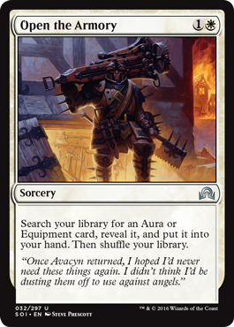 Open the Armory (Shadows Over Innistrad) Near Mint