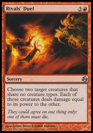 Rivals' Duel (Morningtide) Near Mint Foil