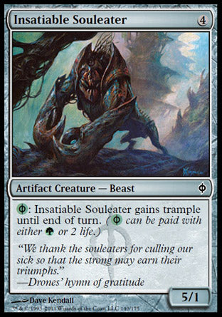 Insatiable Souleater (New Phyrexia) Near Mint