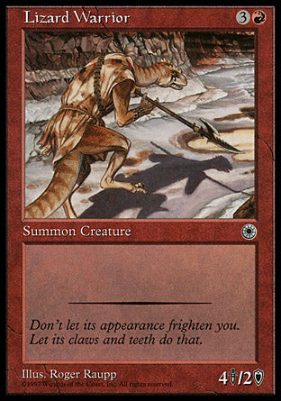 Lizard Warrior (Portal) Light Play