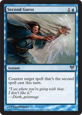 Second Guess (Avacyn Restored) Near Mint Foil