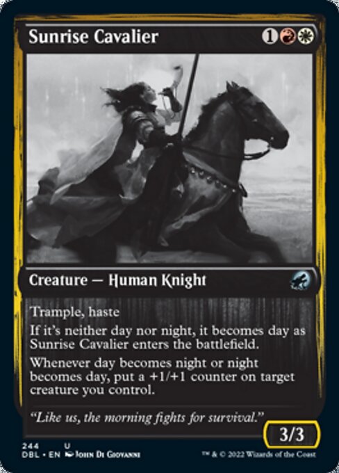 Sunrise Cavalier (Innistrad: Double Feature) Near Mint