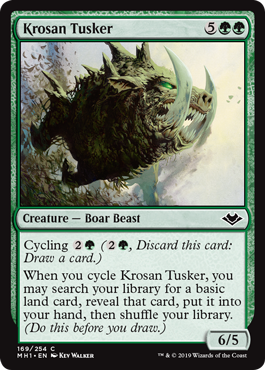 Krosan Tusker (Modern Horizons) Near Mint Foil