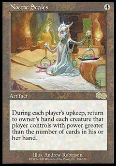 Noetic Scales (Urza's Saga) Light Play