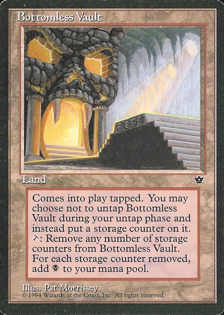 Bottomless Vault (Fallen Empires) Light Play