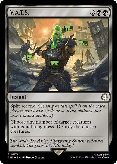 V.A.T.S. (Surge Foil) (Universes Beyond: Fallout) Near Mint