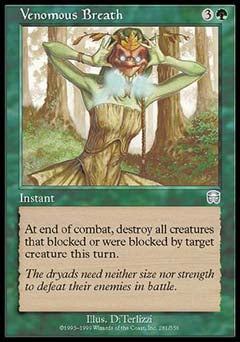 Venomous Breath (Mercadian Masques) Light Play