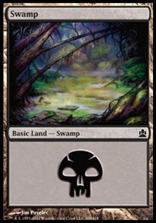Swamp (309) (Commander) Near Mint