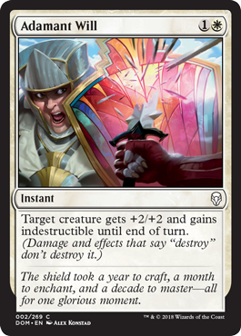 Adamant Will (Dominaria) Near Mint