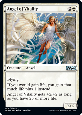 Angel of Vitality (Magic 2020 Core Set) Near Mint Foil
