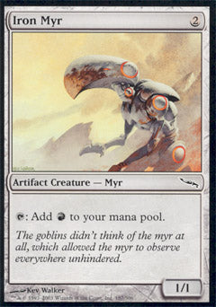 Iron Myr (Mirrodin) Light Play Foil