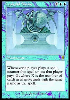 Cephalid Shrine (Odyssey) Near Mint Japanese