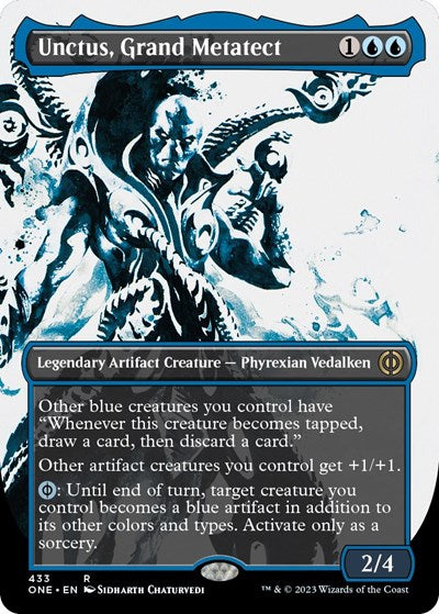 Unctus, Grand Metatect (Showcase) (Step-and-Compleat Foil) (Phyrexia: All Will Be One) Near Mint