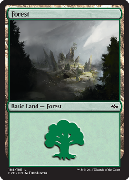 Forest (Fate Reforged) Near Mint