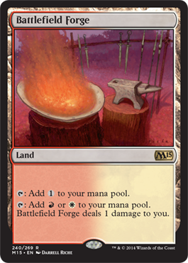 Battlefield Forge (Magic 2015 Core Set) Near Mint