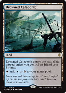Drowned Catacomb (Ixalan) Near Mint