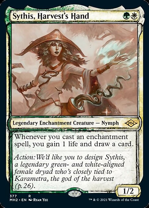 Sythis, Harvest's Hand (Showcase) (Modern Horizons 2) Near Mint