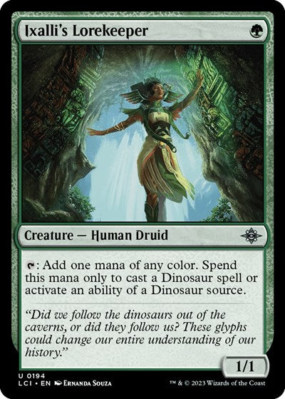 Ixalli's Lorekeeper (The Lost Caverns of Ixalan) Near Mint