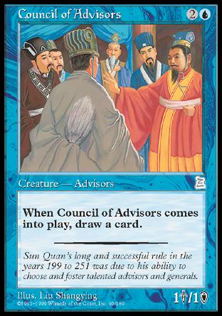 Council of Advisors (Portal Three Kingdoms) Near Mint Chinese