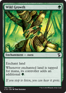 Wild Growth (Commander 2018) Near Mint