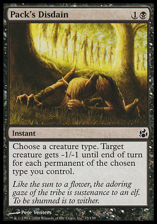 Pack's Disdain (Morningtide) Near Mint