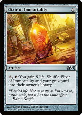Elixir of Immortality (Magic 2013 Core Set) Near Mint Foil