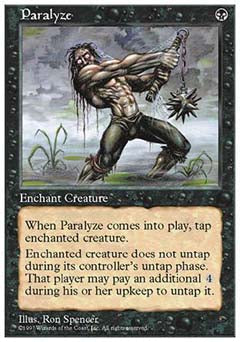 Paralyze (5th Edition) Near Mint