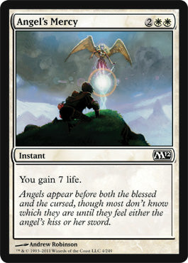 Angel's Mercy (Magic 2012 Core Set) Near Mint Foil