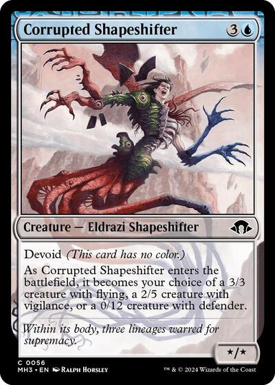Corrupted Shapeshifter (Modern Horizons 3) Near Mint