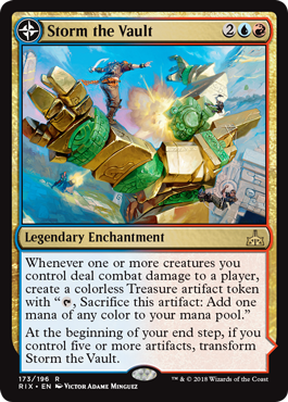 Storm the Vault (Rivals of Ixalan) Near Mint