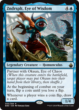 Zndrsplt, Eye of Wisdom (Battlebond) Near Mint