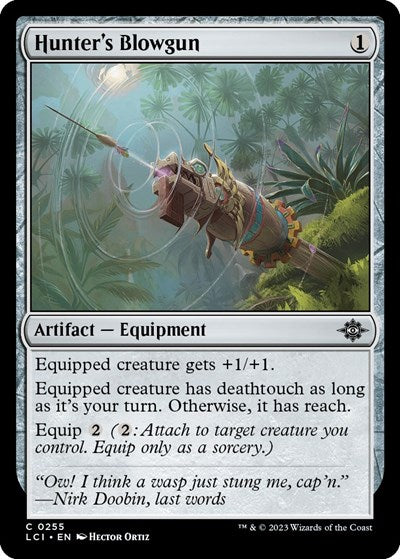 Hunter's Blowgun (The Lost Caverns of Ixalan) Near Mint