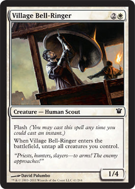 Village Bell-Ringer (Innistrad) Near Mint Foil