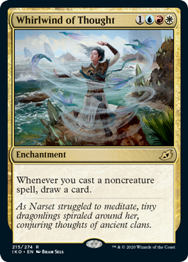 Whirlwind of Thought (Ikoria: Lair of Behemoths) Near Mint Foil