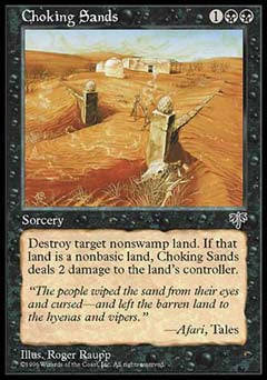 Choking Sands (Mirage) Near Mint