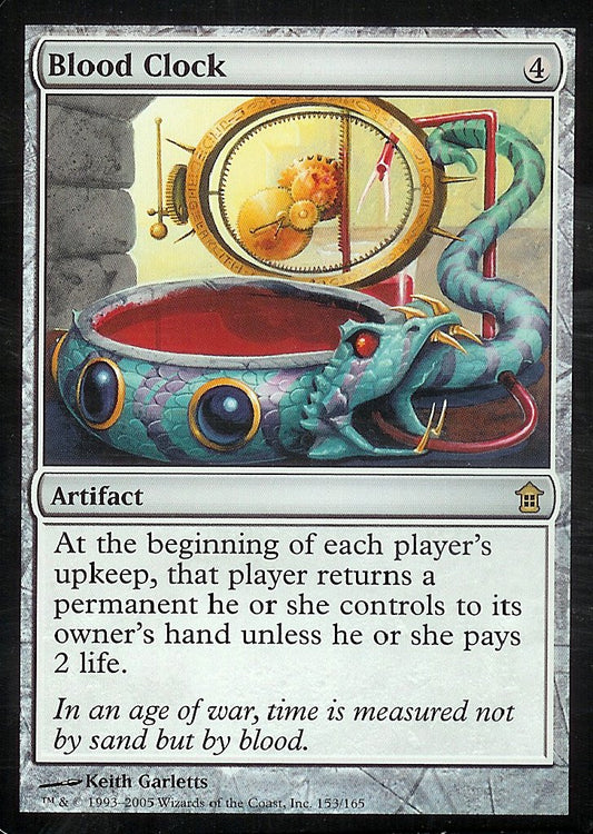 Blood Clock (Saviors of Kamigawa) Near Mint Foil