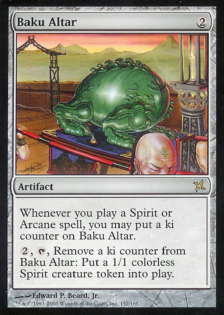 Baku Altar (Betrayers of Kamigawa) Light Play Foil