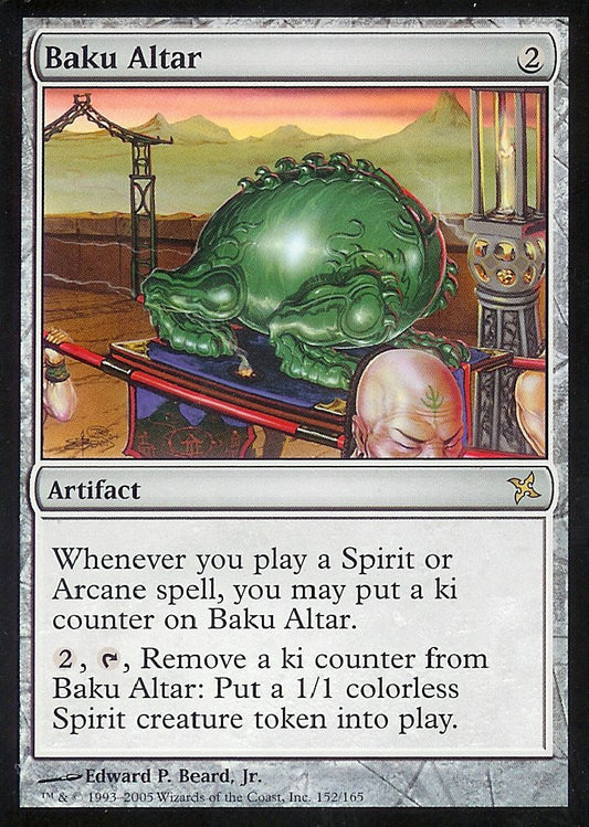 Baku Altar (Betrayers of Kamigawa) Light Play Foil