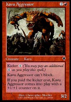 Kavu Aggressor (Invasion) Near Mint