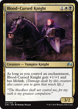 Blood-Cursed Knight (Magic Origins) Near Mint