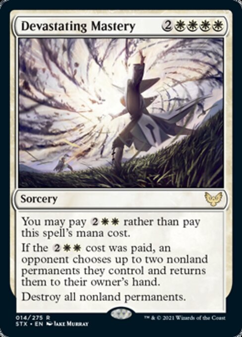 Devastating Mastery (Strixhaven) Near Mint Foil