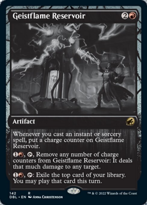 Geistflame Reservoir (Innistrad: Double Feature) Near Mint