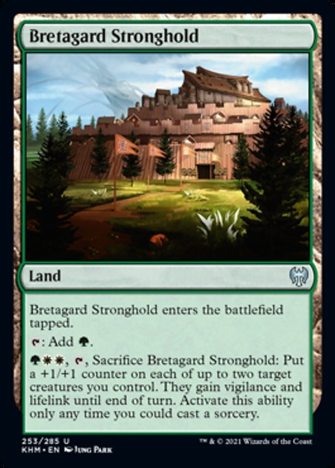 Bretagard Stronghold (Kaldheim) Near Mint Foil