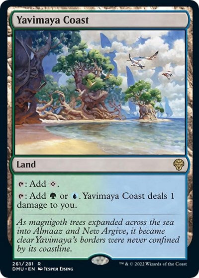 Yavimaya Coast (Dominaria United) Near Mint